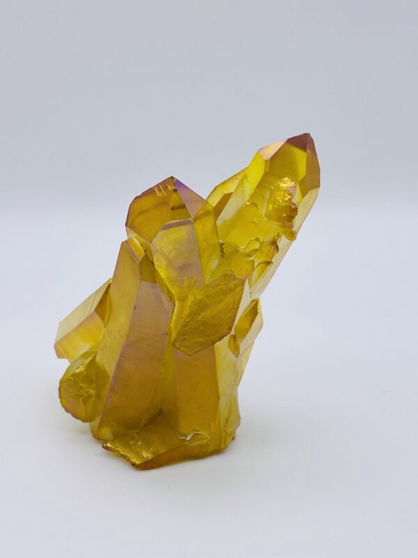 Yellow Aura Quartz cluster - Image 2