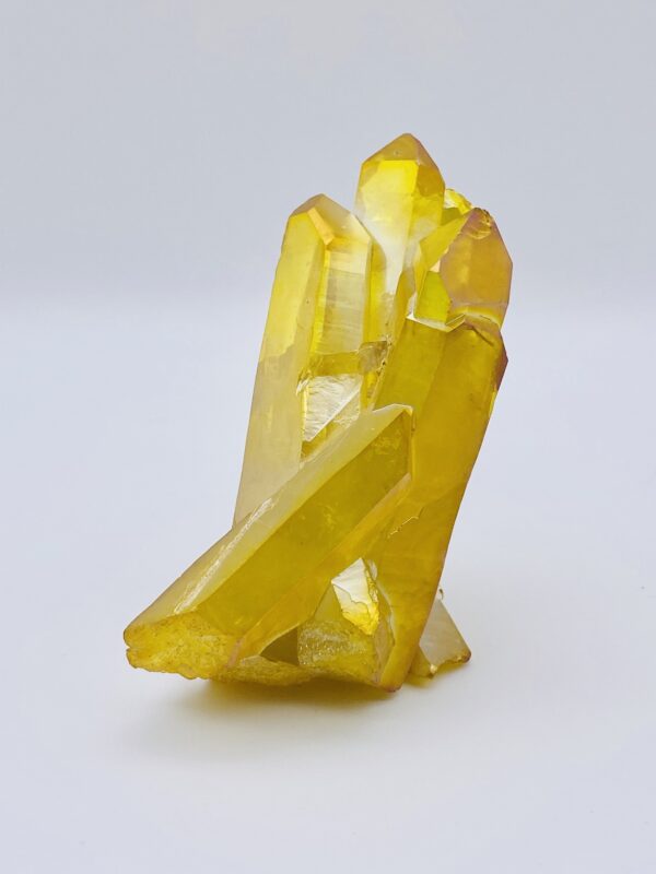 Yellow Aura Quartz cluster - Image 3