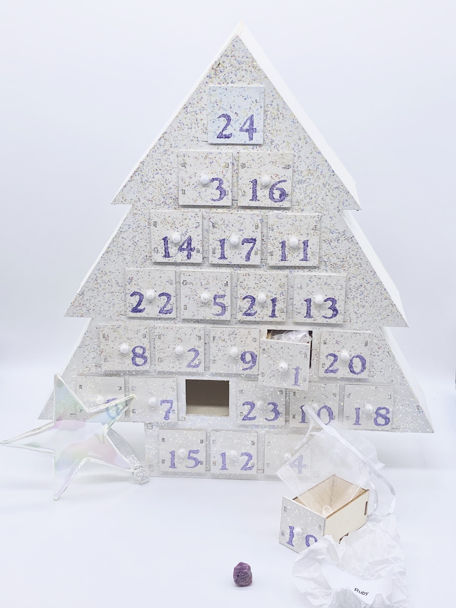 Crystal Advent Calendar Angel Aura Jennifer Colucci
